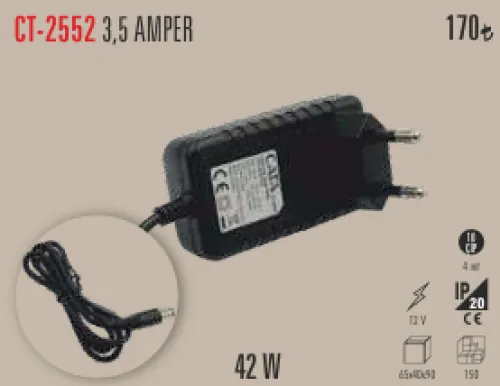 CATA 3.5 AMPER LED ADAPTÖRÜ
