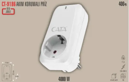 CATA AKIM KORUMALI PRİZ 4000W